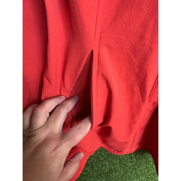 Duluth Trading Co. Flexpedition Jacket Red Weather Resistant Hooded Size XS - Picture 6 of 9